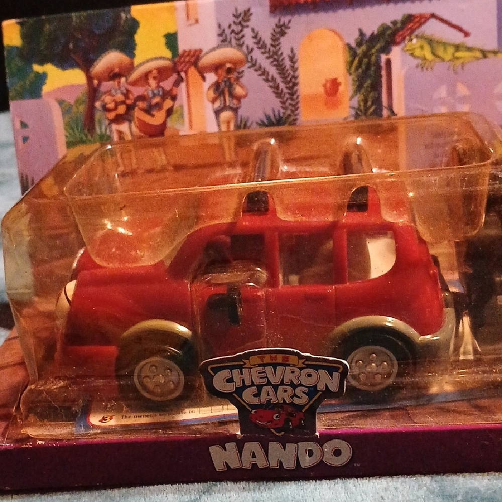 Chevron Cars Nando Red Toy Vehicle
